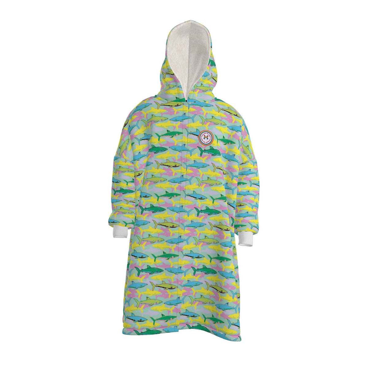 Camouflage Shark Waterproof Changing Drying Robe | Customise your own