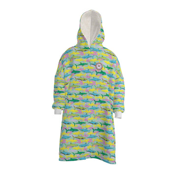 Camouflage Shark Waterproof Changing Drying Robe | Customise your own