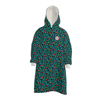 Leopard Love Waterproof Changing Drying Robe | Customise your own