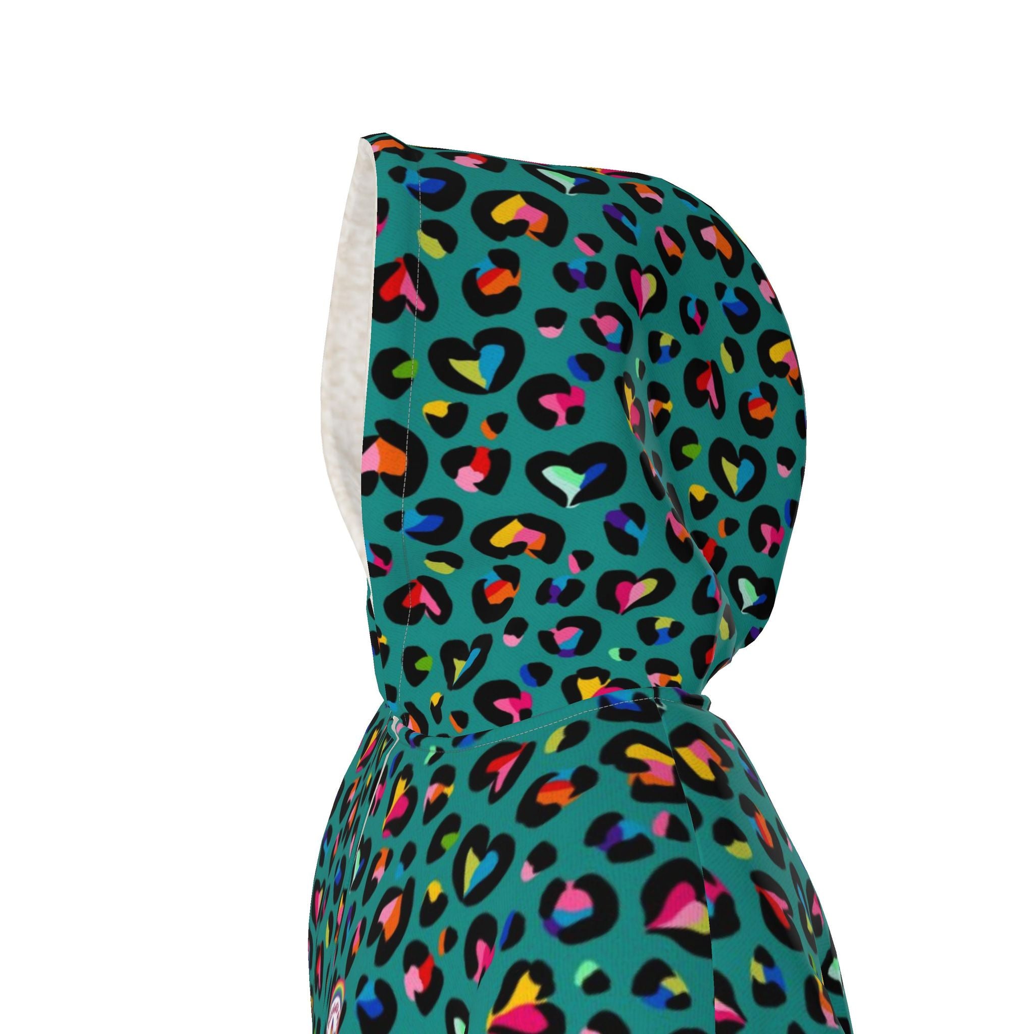 Leopard Love Waterproof Changing Drying Robe | Customise your own
