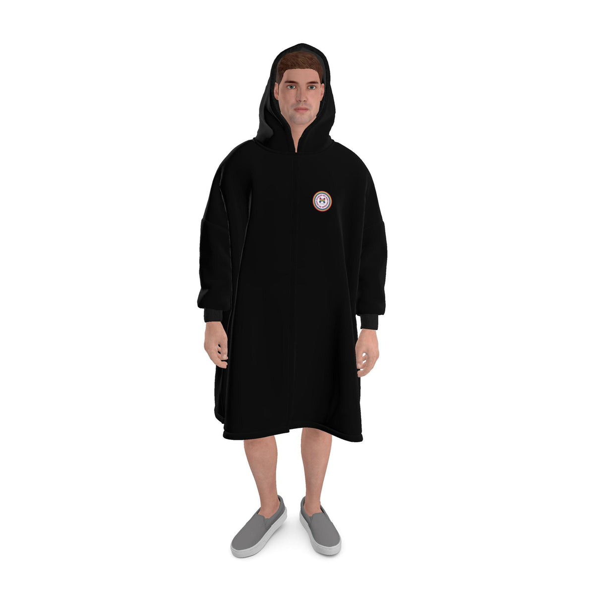 Waterproof Changing Drying Robe | Customise your own | Black