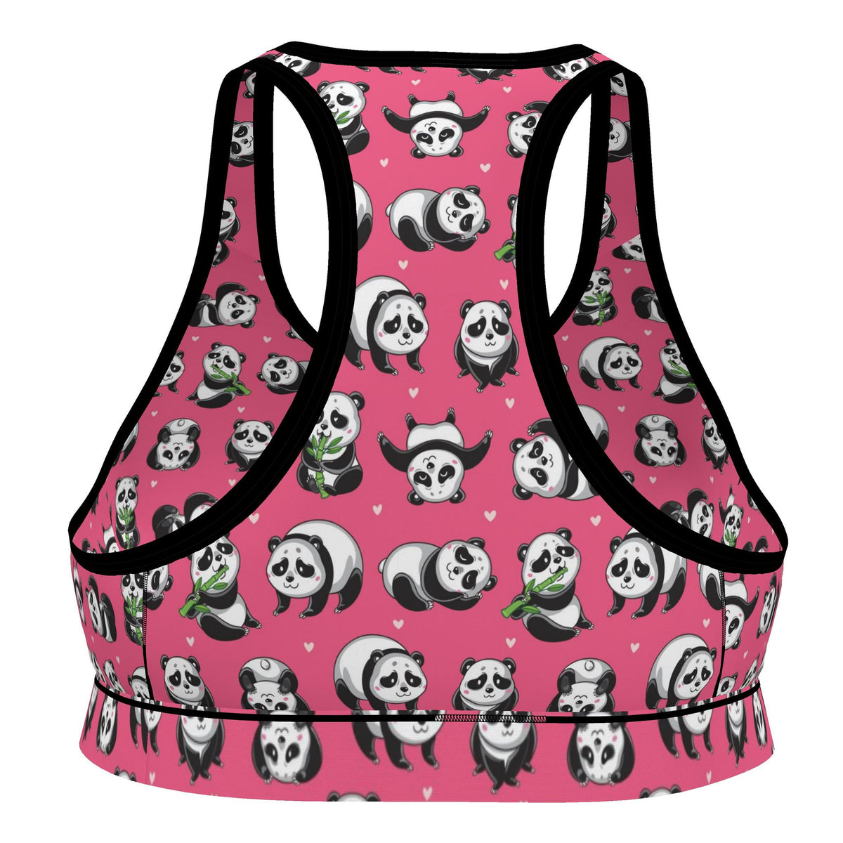 Silly Pandas Sports Bra | 2XS-7XL