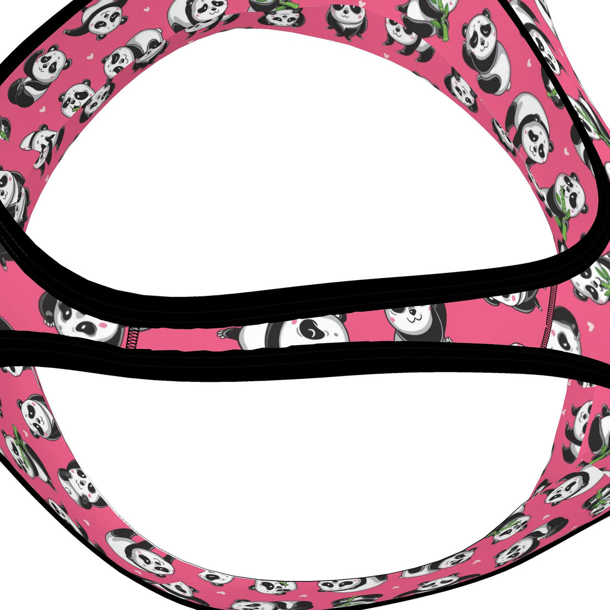 Silly Pandas Sports Bra | 2XS-7XL