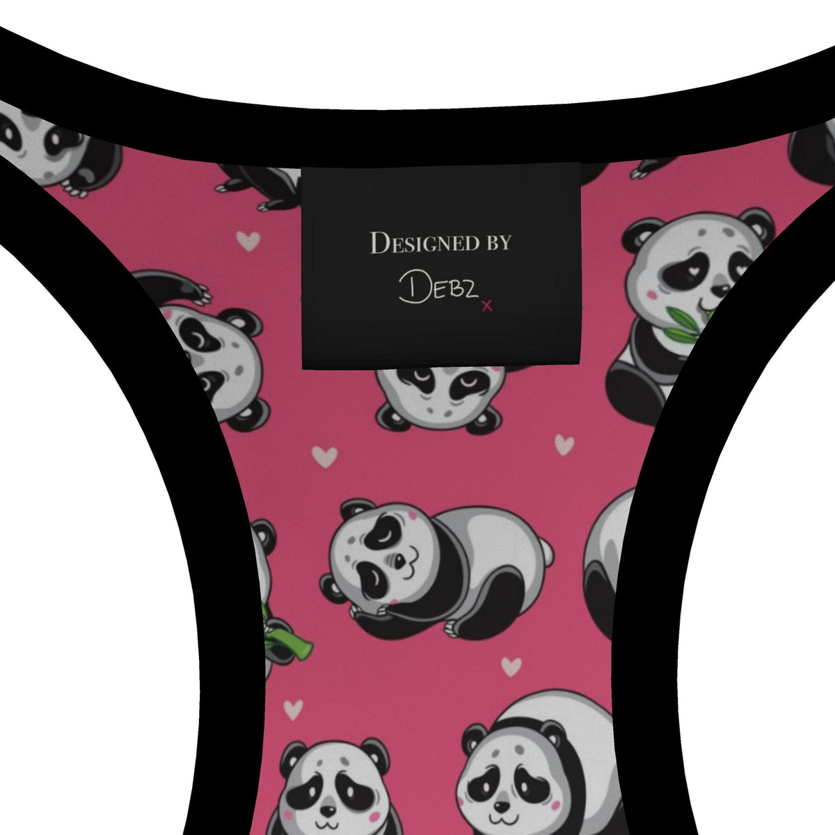 Silly Pandas Sports Bra | 2XS-7XL