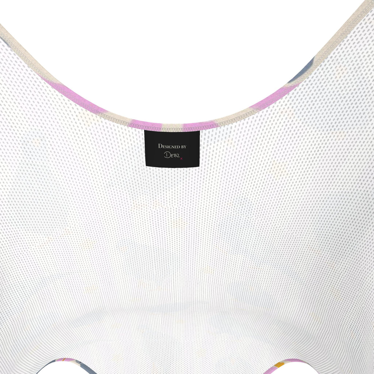 Pigeon Party Pink One-Piece Swimsuit | Handmade in UK