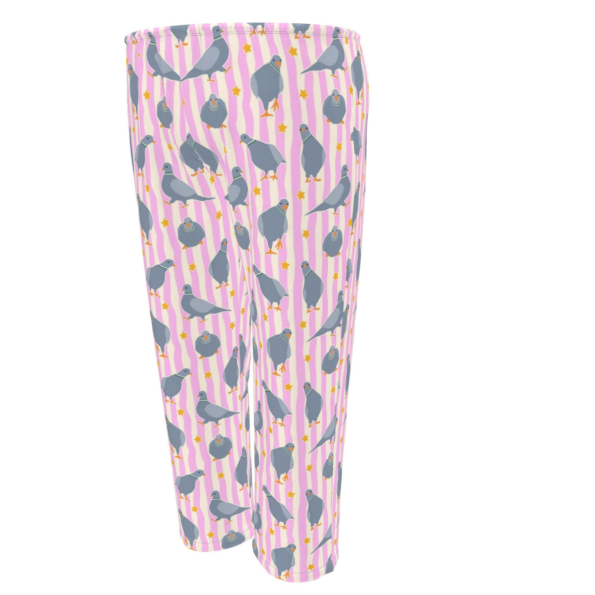 Pink Pigeon Party Unisex Pyjama Bottoms | XS-7XL