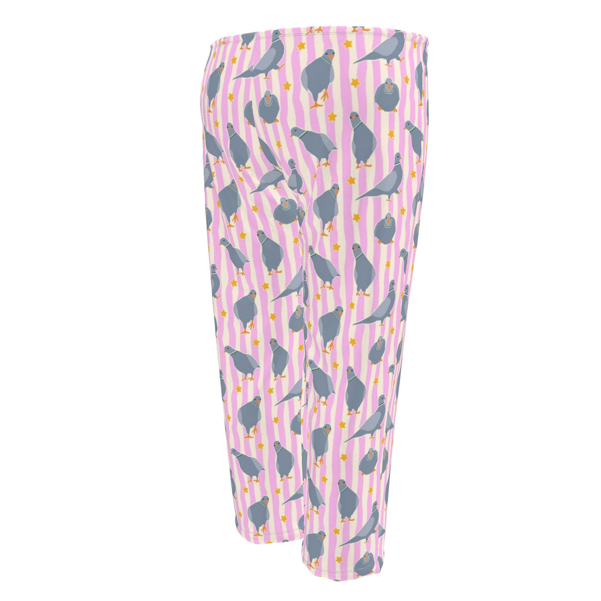 Pink Pigeon Party Unisex Pyjama Bottoms | XS-7XL