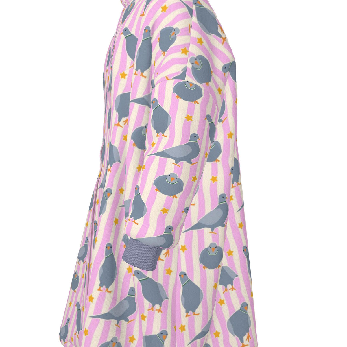 Waterproof Dry Changing Robe | Pink Pigeon Party | Child to Adult Sizes