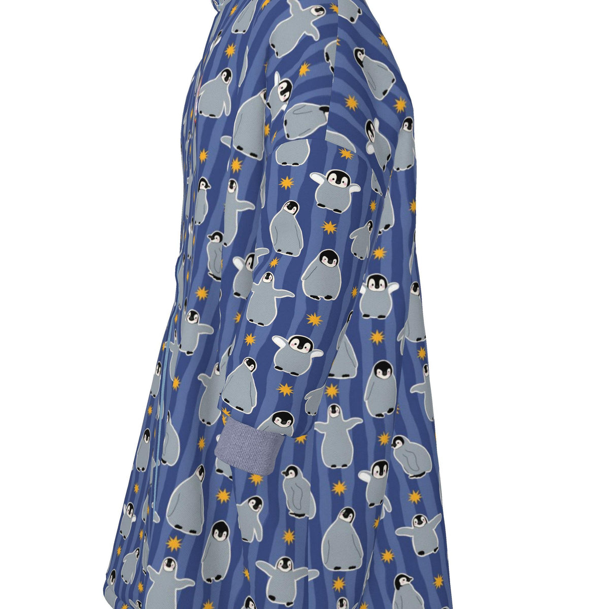Waterproof Dry Changing Robe | Blue Penguin Party
