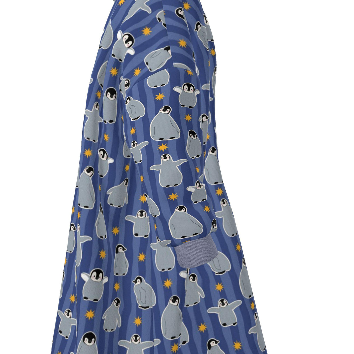Waterproof Dry Changing Robe | Blue Penguin Party