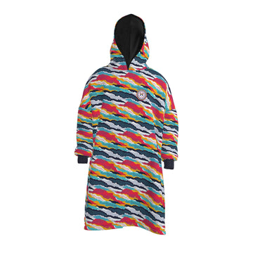 Waterproof Dry Changing Robe | Abstract sky