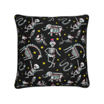 Funny Skeletons Cushion - Made to Order