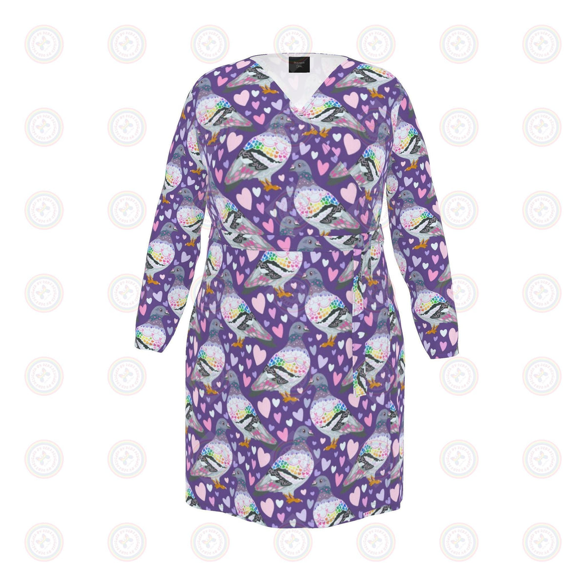 Pigeon Love Wrap Dress UK 4 -26