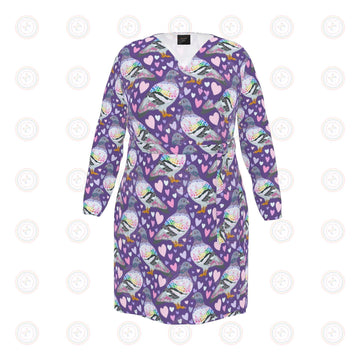 Pigeon Love Wrap Dress UK 4 -26
