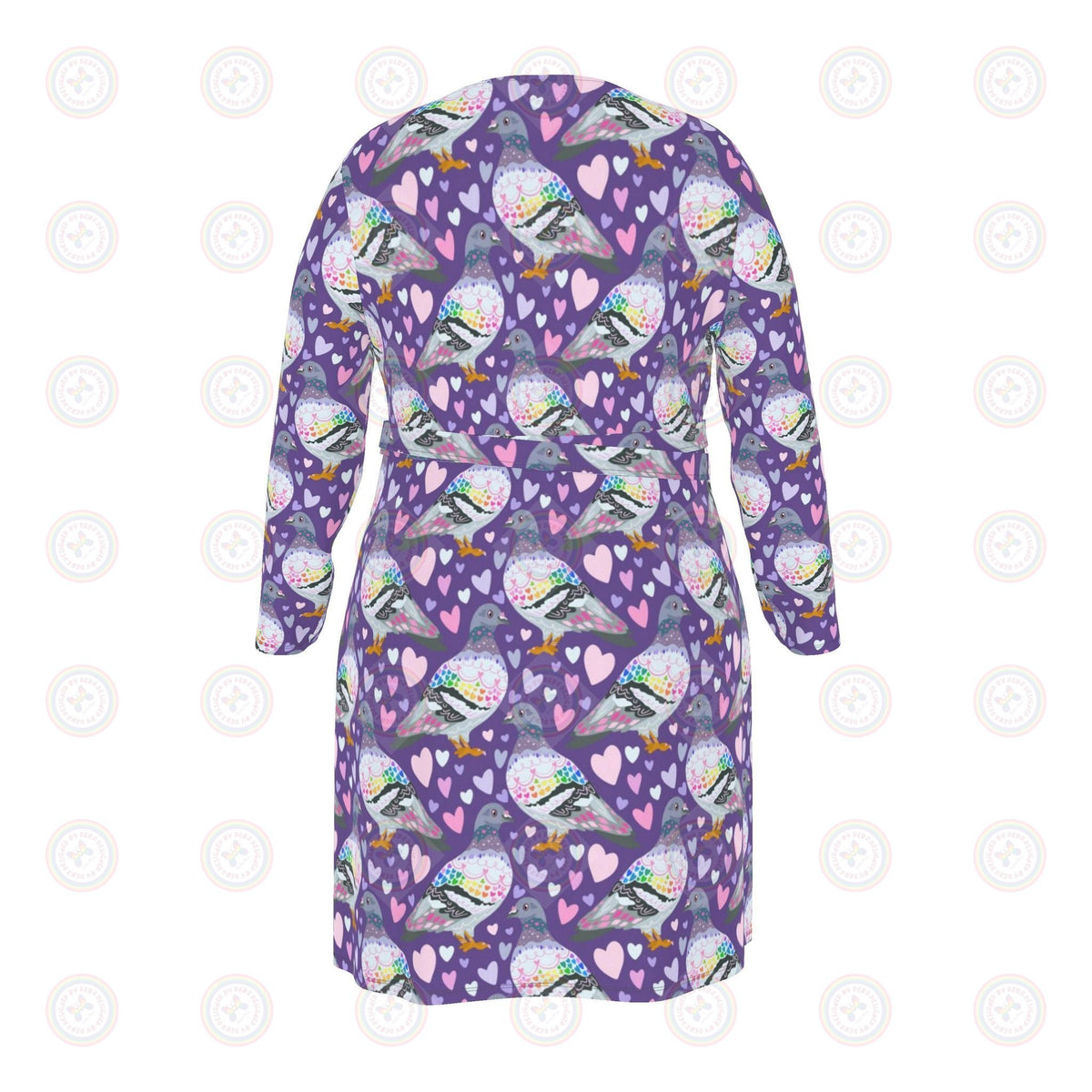 Pigeon Love Wrap Dress UK 4 -26