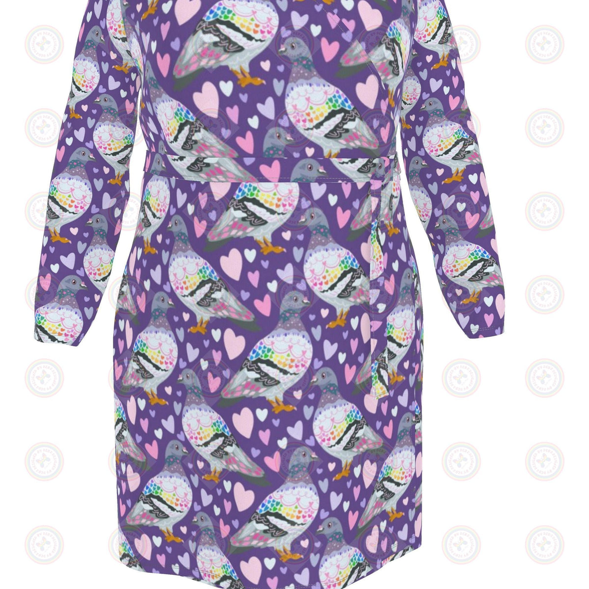 Pigeon Love Wrap Dress UK 4 -26