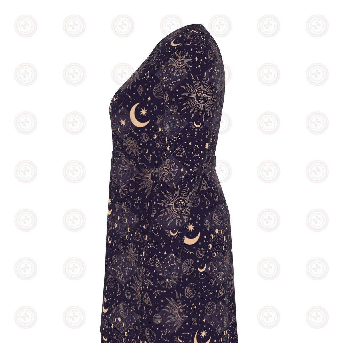 Celestial Beauties Wrap Dress UK 4 -26