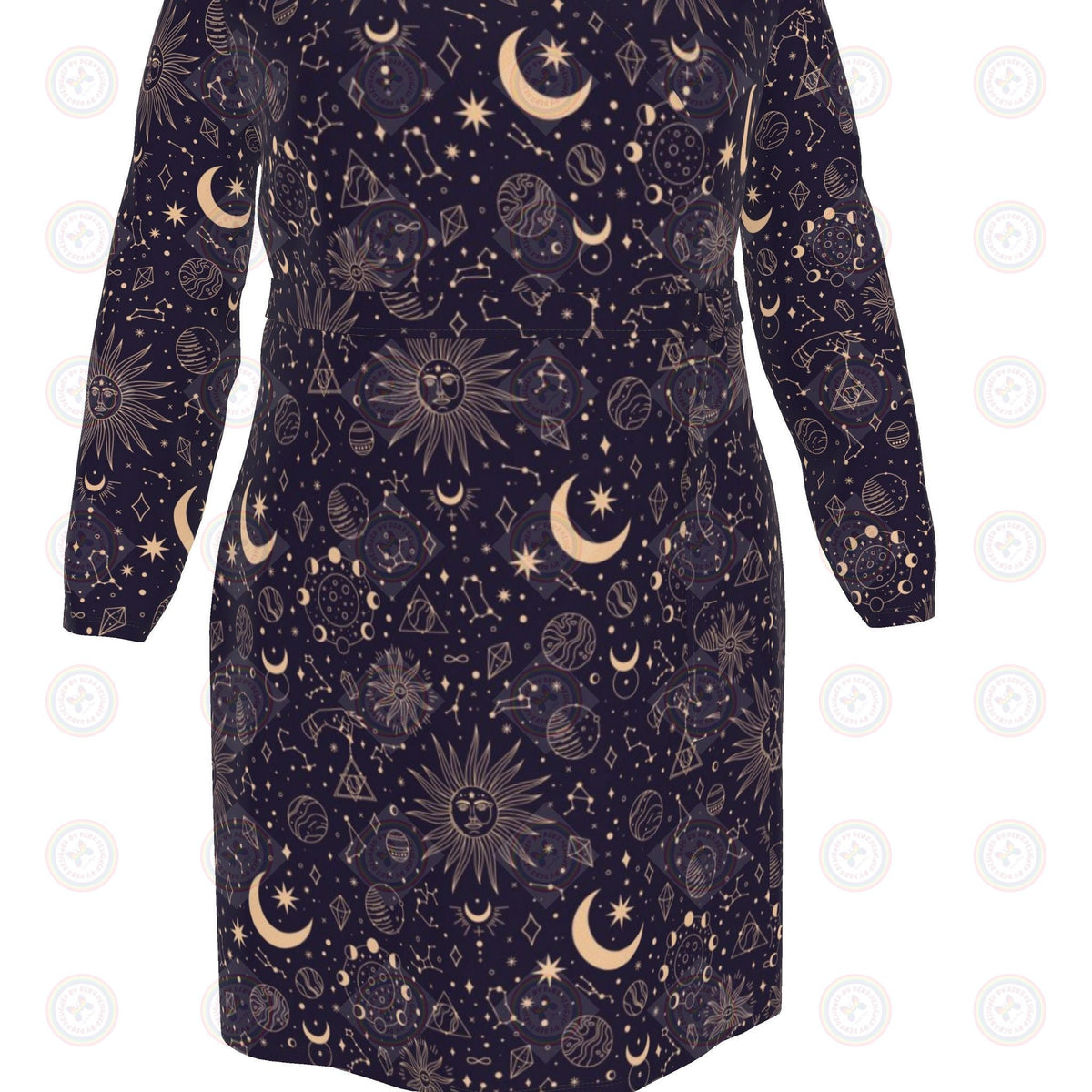 Celestial Beauties Wrap Dress UK 4 -26