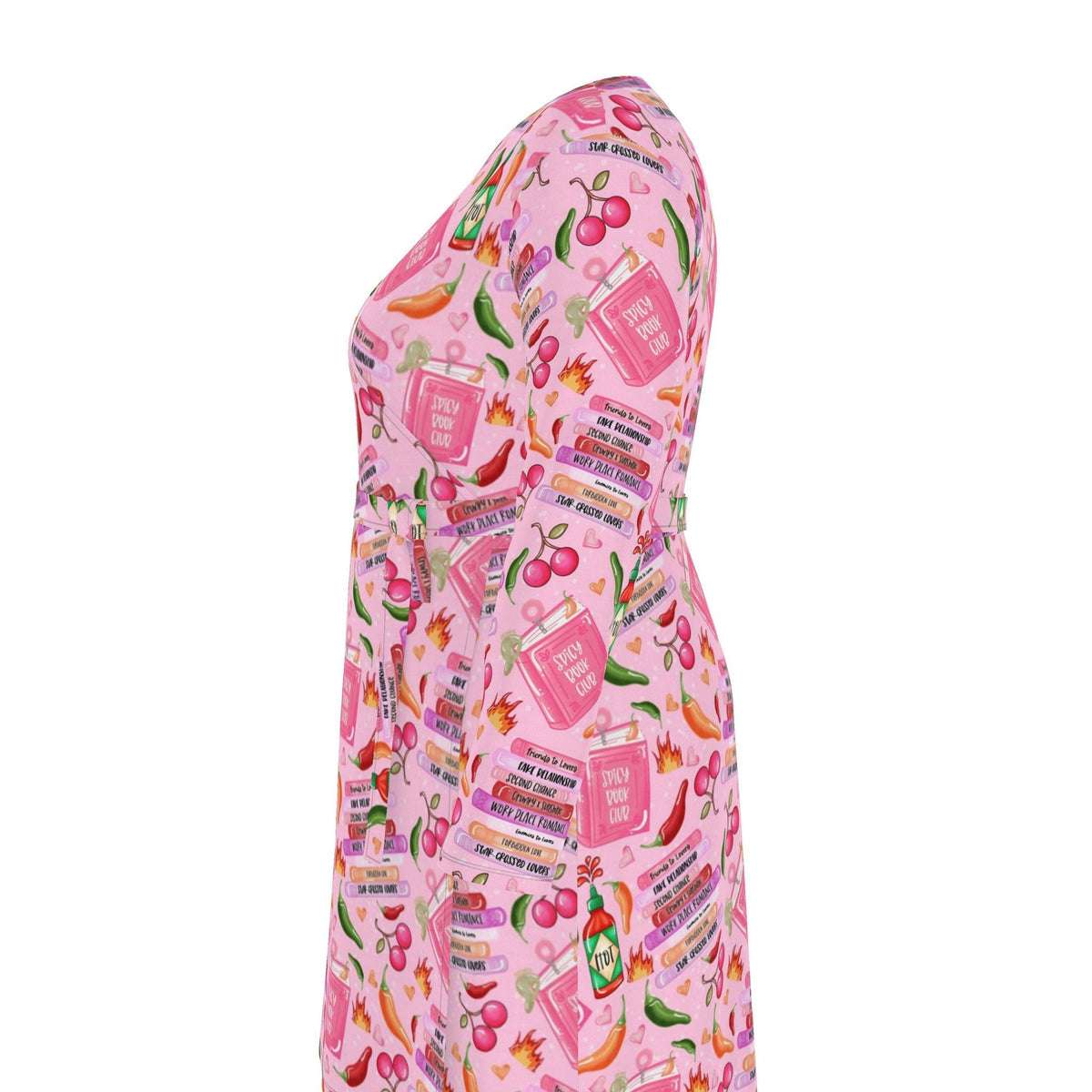 Spicy Book Club Wrap Dress UK 4 -26
