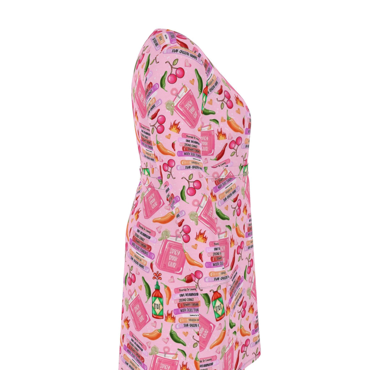 Spicy Book Club Wrap Dress UK 4 -26