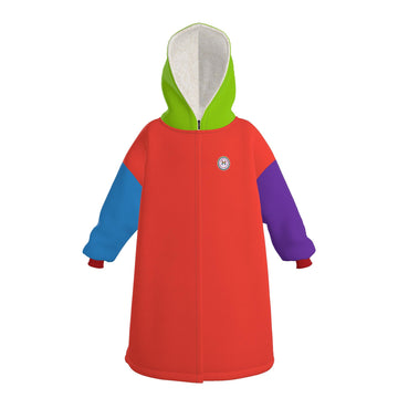 Block Party Version 2 | Waterproof Dry Changing Robe | Adult and Kids