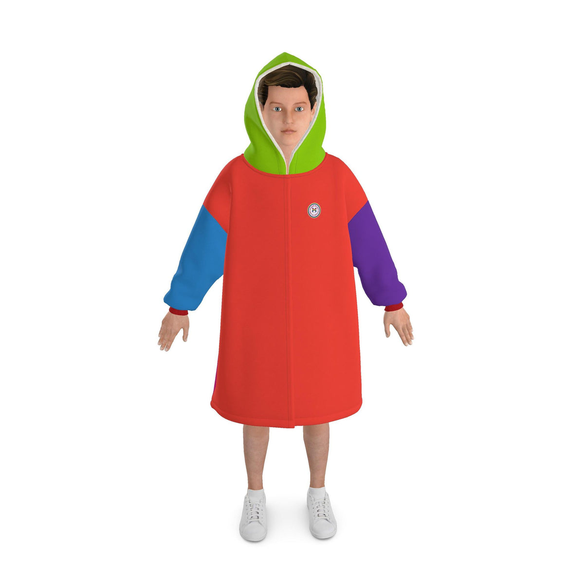 Block Party Version 2 | Waterproof Dry Changing Robe | Adult and Kids