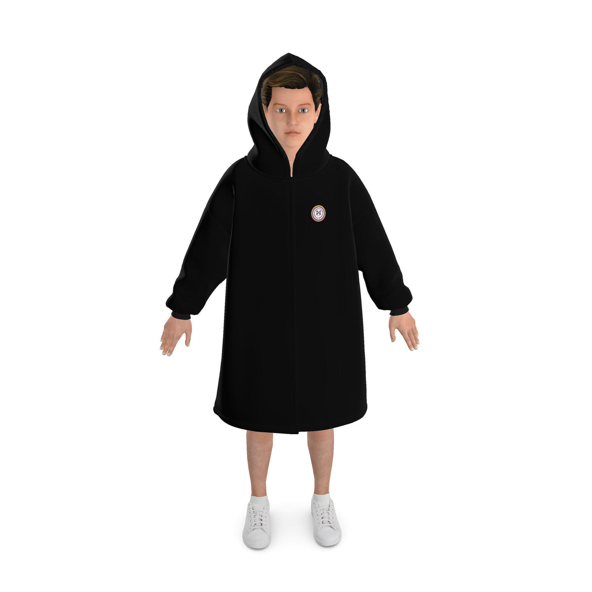 Black Waterproof Dry Changing Robe | Adult and Kids