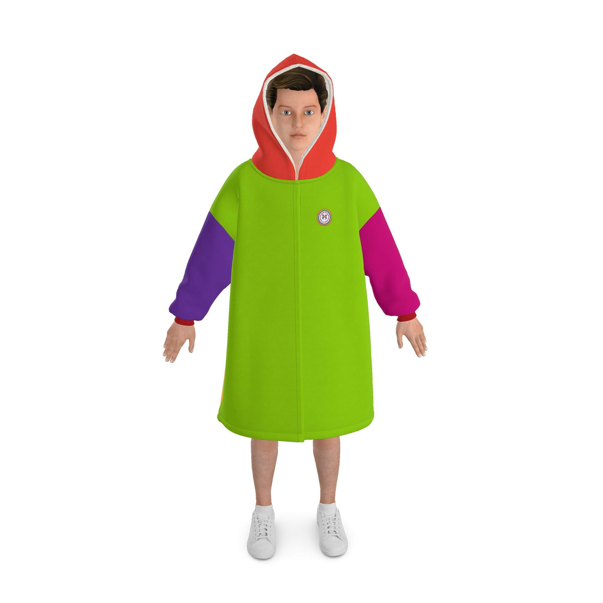 Block Party Version 3 | Waterproof Dry Changing Robe | Adult and Kids