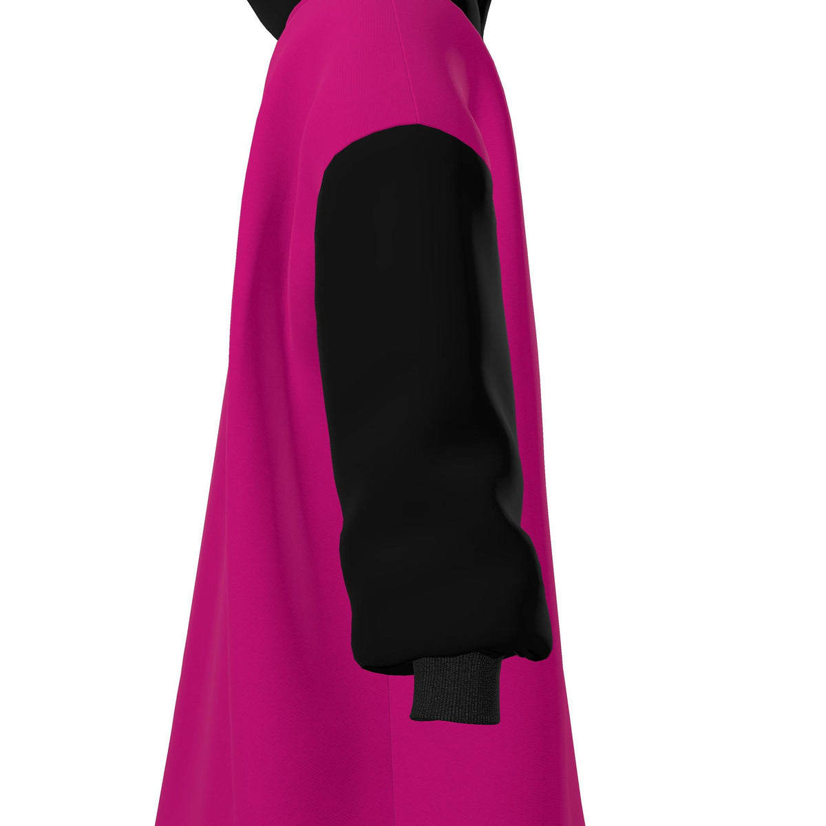 Black Pink Waterproof Dry Changing Robe
