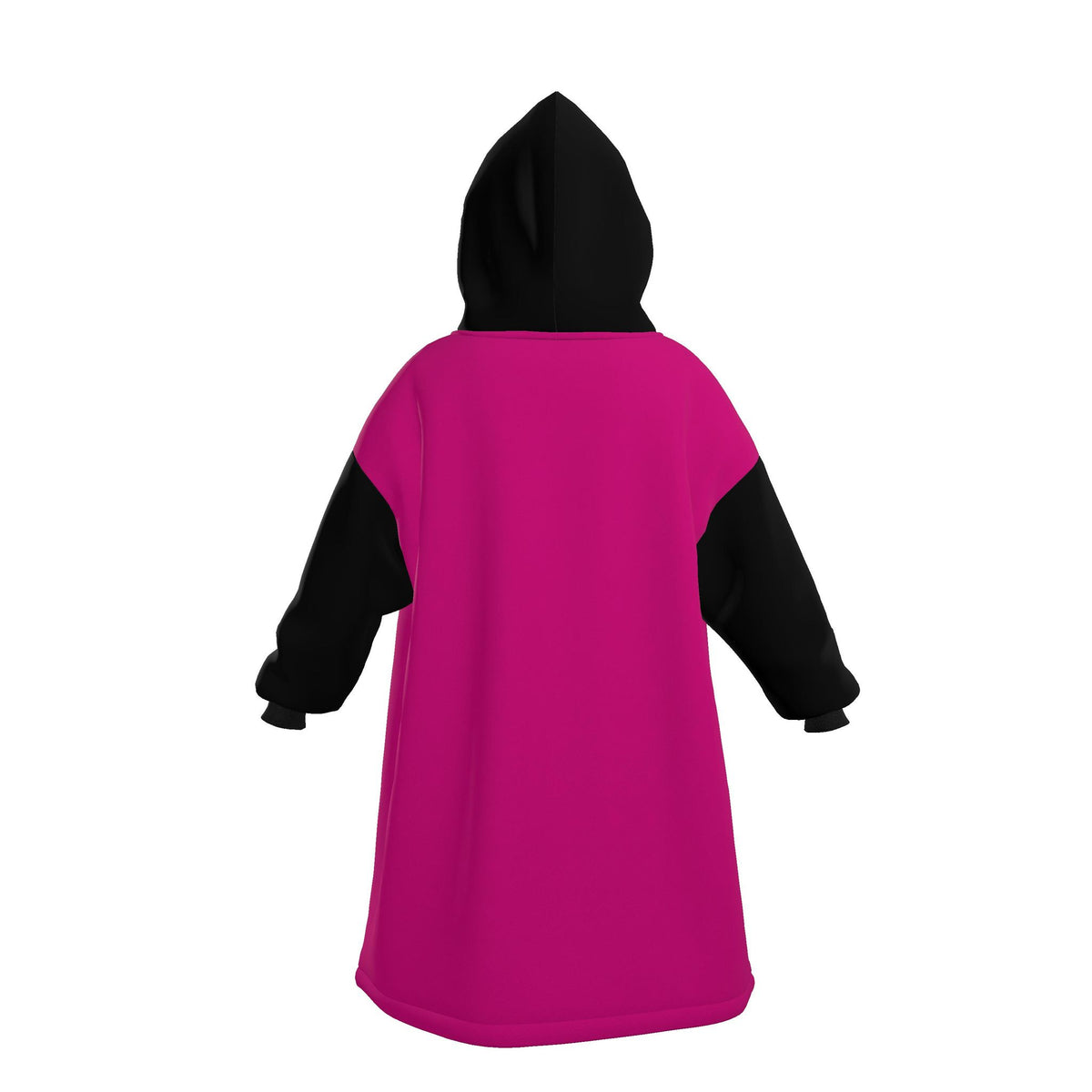 Black Pink Waterproof Dry Changing Robe