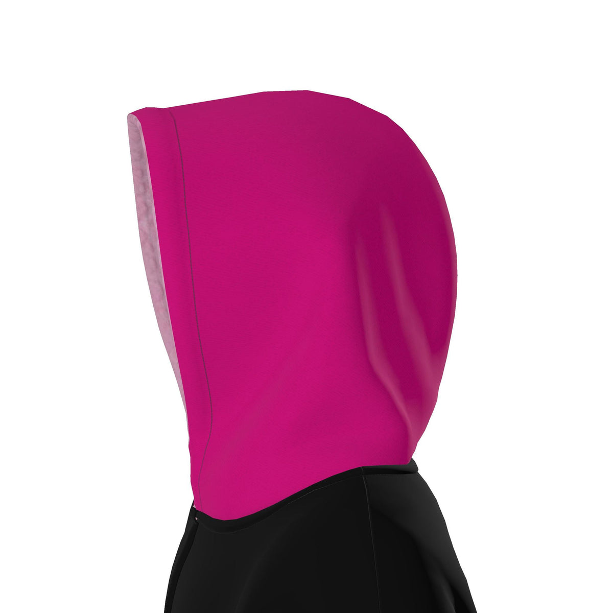 Pink Black Waterproof Dry Changing Robe | Handmade in the UK