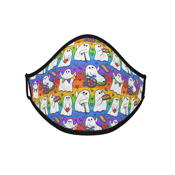 Pride Ghosts Face Masks | 2 or 4 Pack