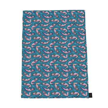 Pride Axolotls Wheelchair Lap Blanket