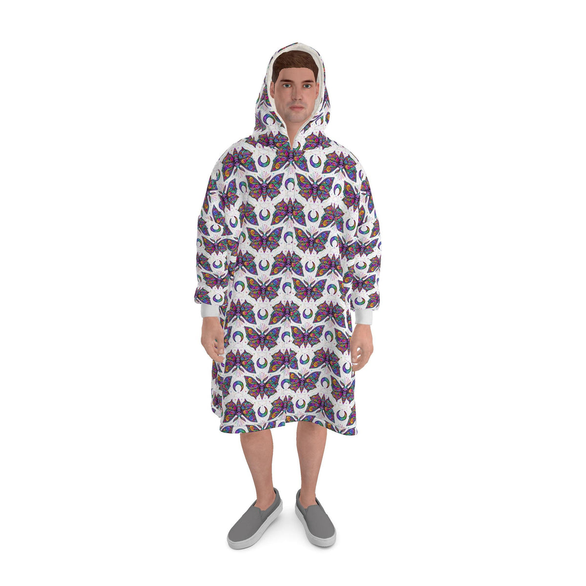 Waterproof Changing Robe Rainbow Web Moth