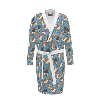 Guinea Pigs Terry Towelling Dressing Gown