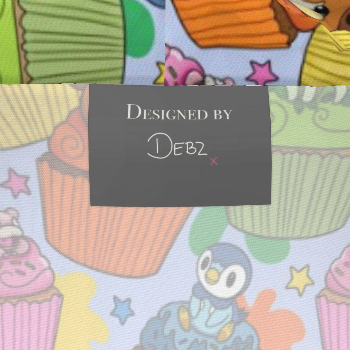 Cute Cupcakes Rain Mac
