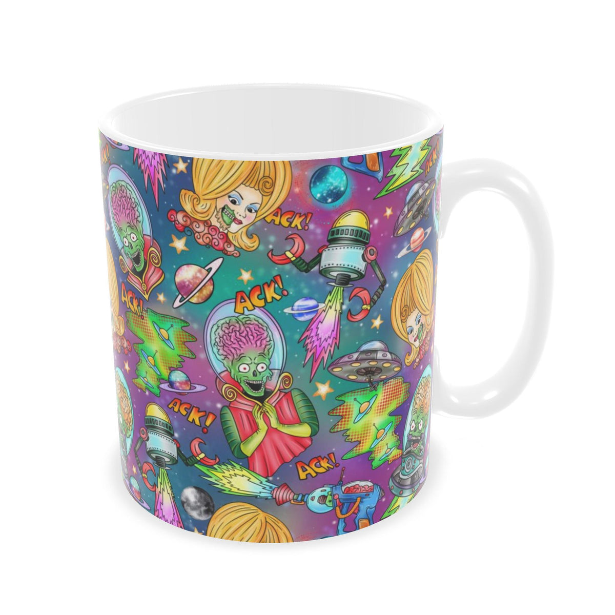 Aliens Attack Builders Mugs