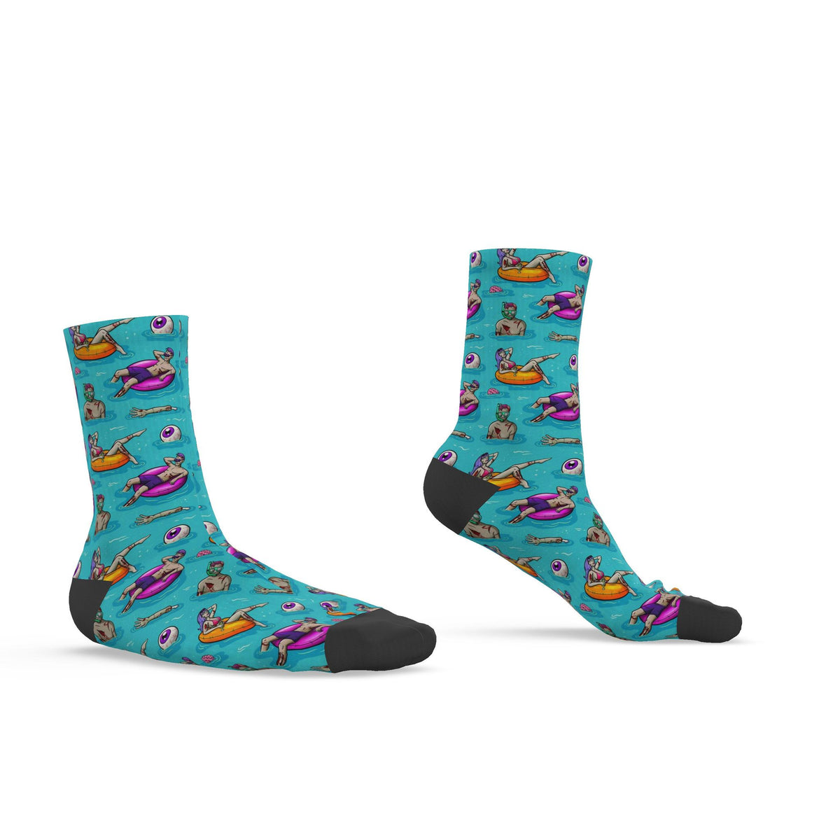 Zombies Swimming | Socks