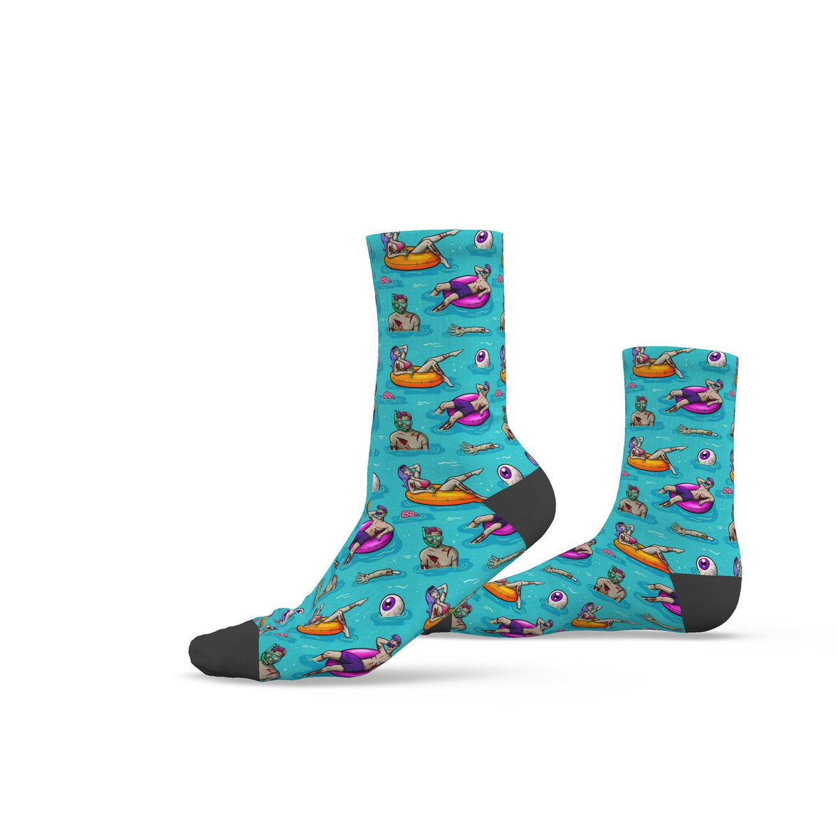 Zombies Swimming | Socks