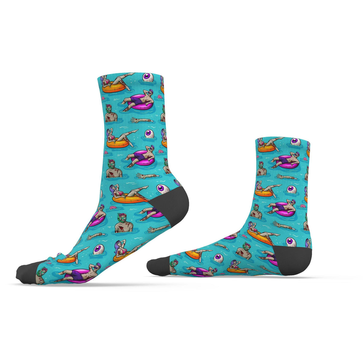 Zombies Swimming | Socks