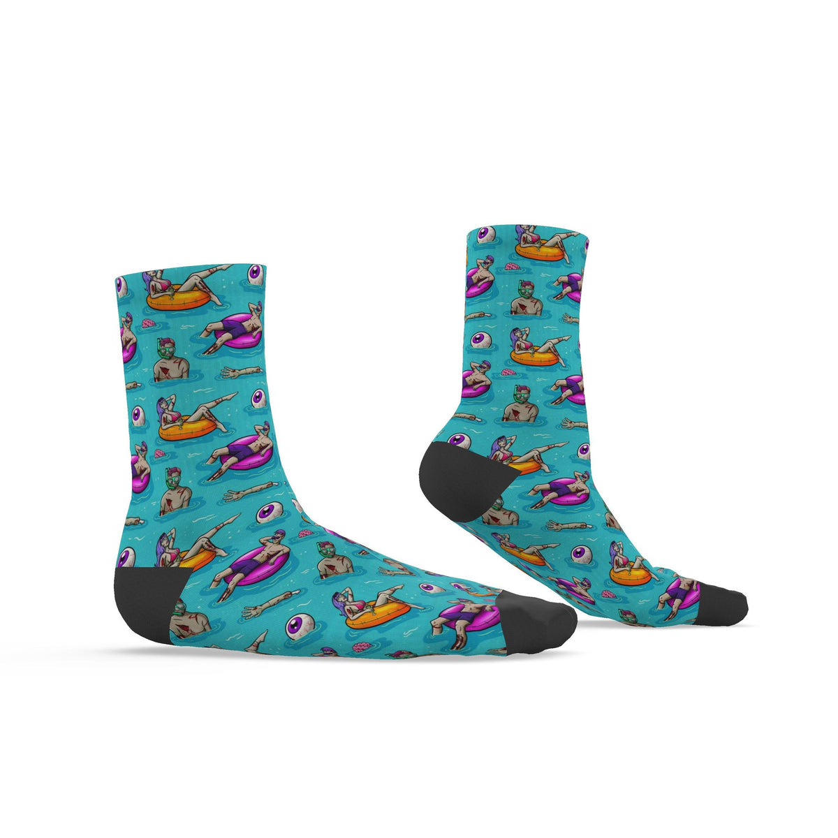 Zombies Swimming | Socks