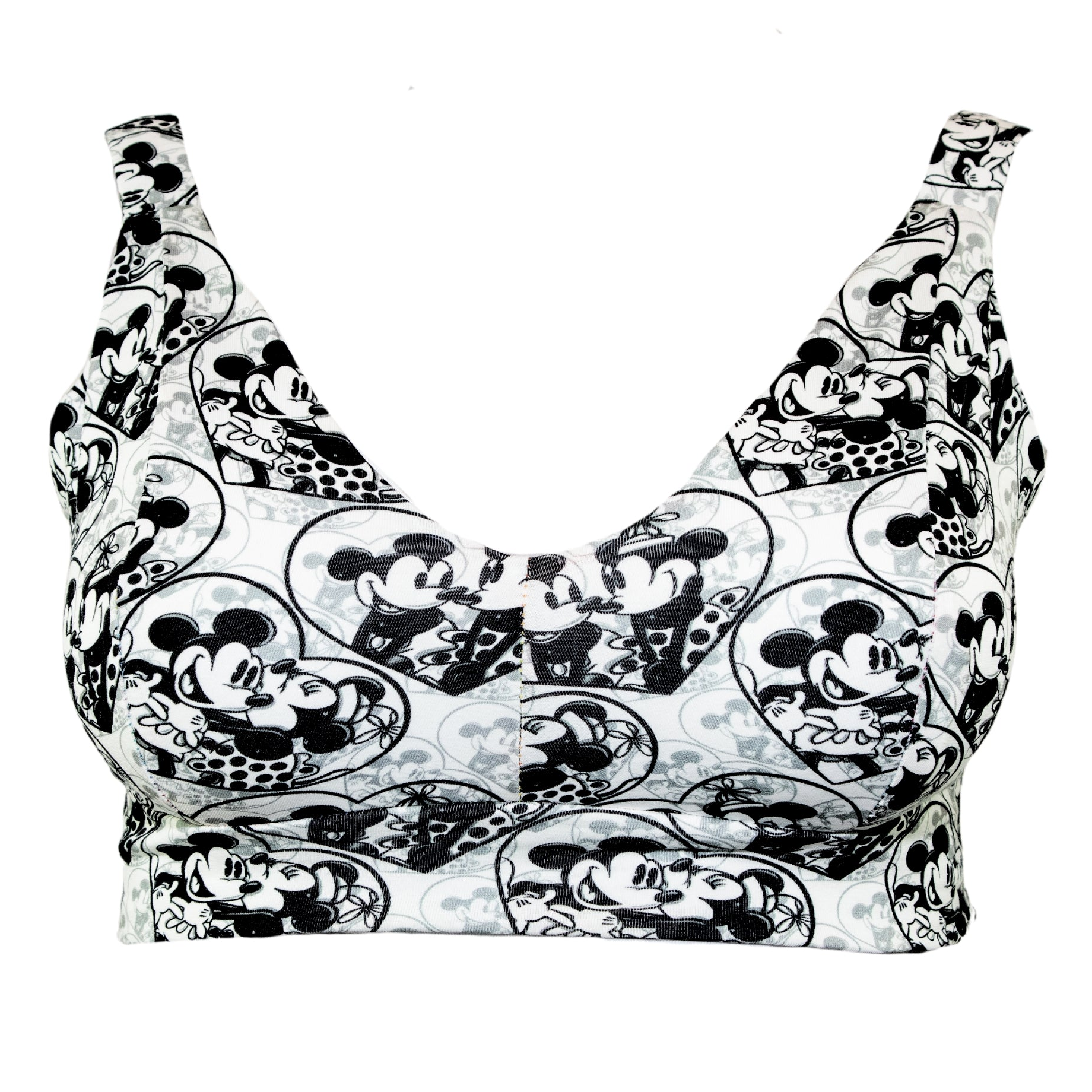 Wilde Mode Comfort Bra | Mickey Mouse Print | Organic Cotton