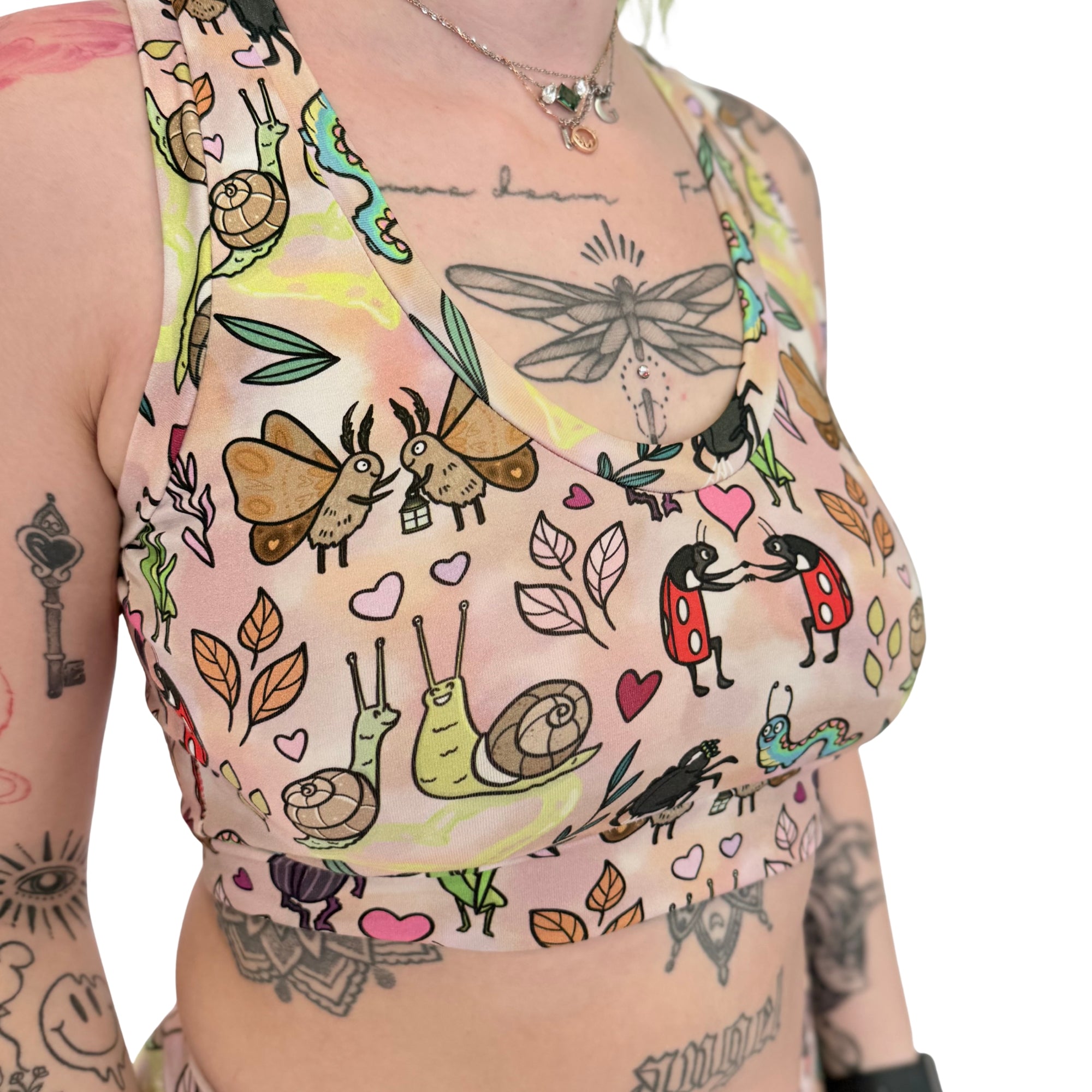 Wilde Mode Comfort Bralette | Love Bugs | Organic Cotton