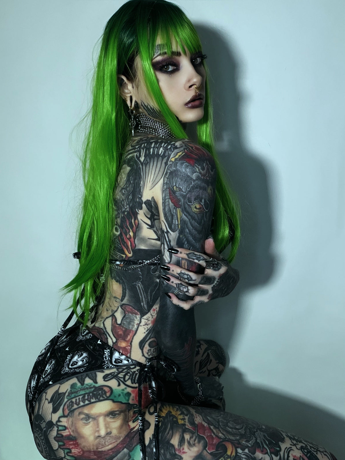 String Bikini | Bats for Brains | Recycled Swimwear