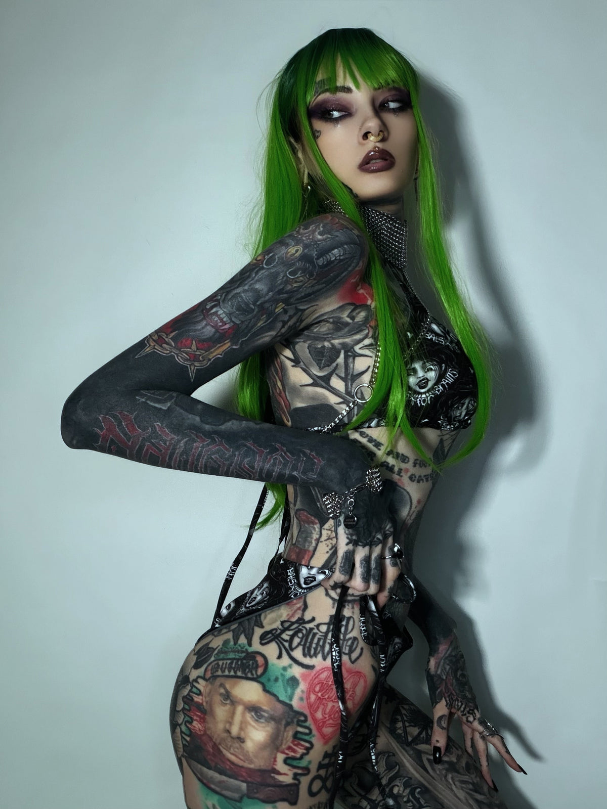 String Bikini | Bats for Brains | Recycled Swimwear