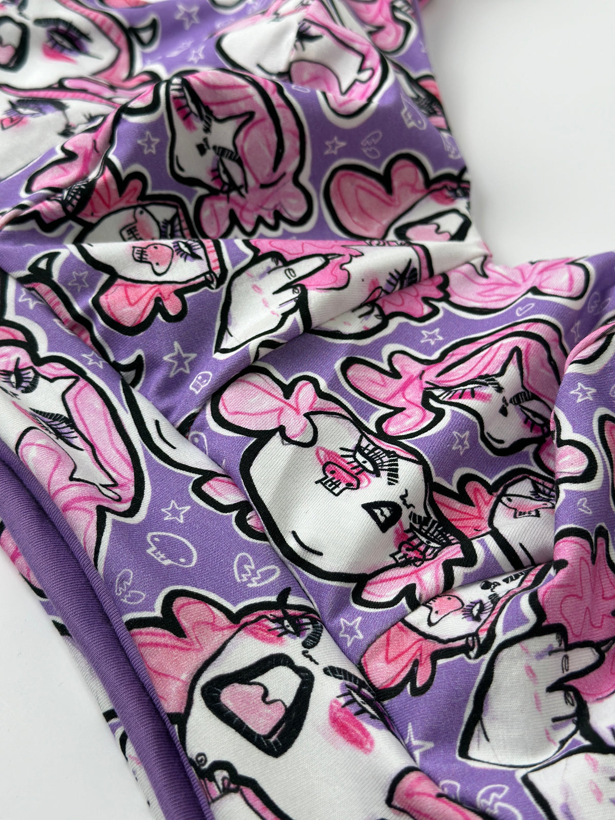 Wilde Mode X Twinkle and Gloom - Angry | Organic Soft Cup Bra | A-O Cup | Made in the UK