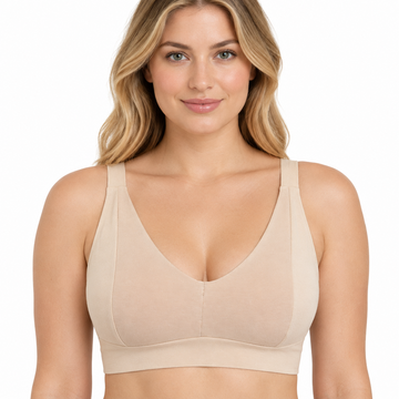 Comfort Bra | Nude Light | Organic Cotton | Soft Cup | Wire Free