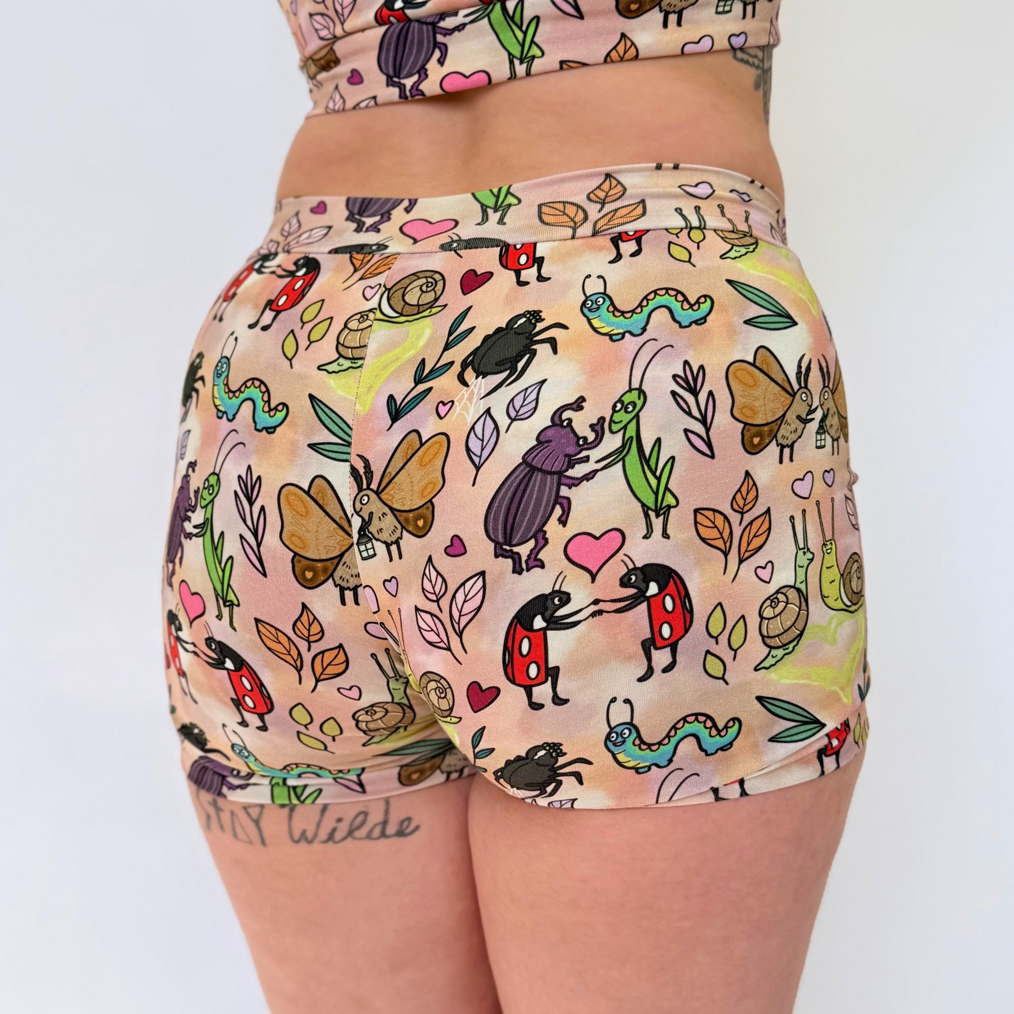 Boxers | Love Bugs Print | Organic Cotton
