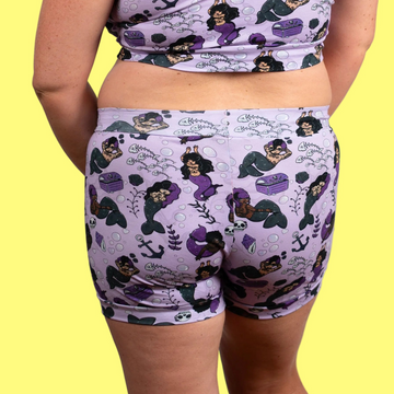 Organic cotton boxer shorts by Wilde Mode X Arkolina, featuring high and mid-rise styles, pouches, and available in XS to 6XL.