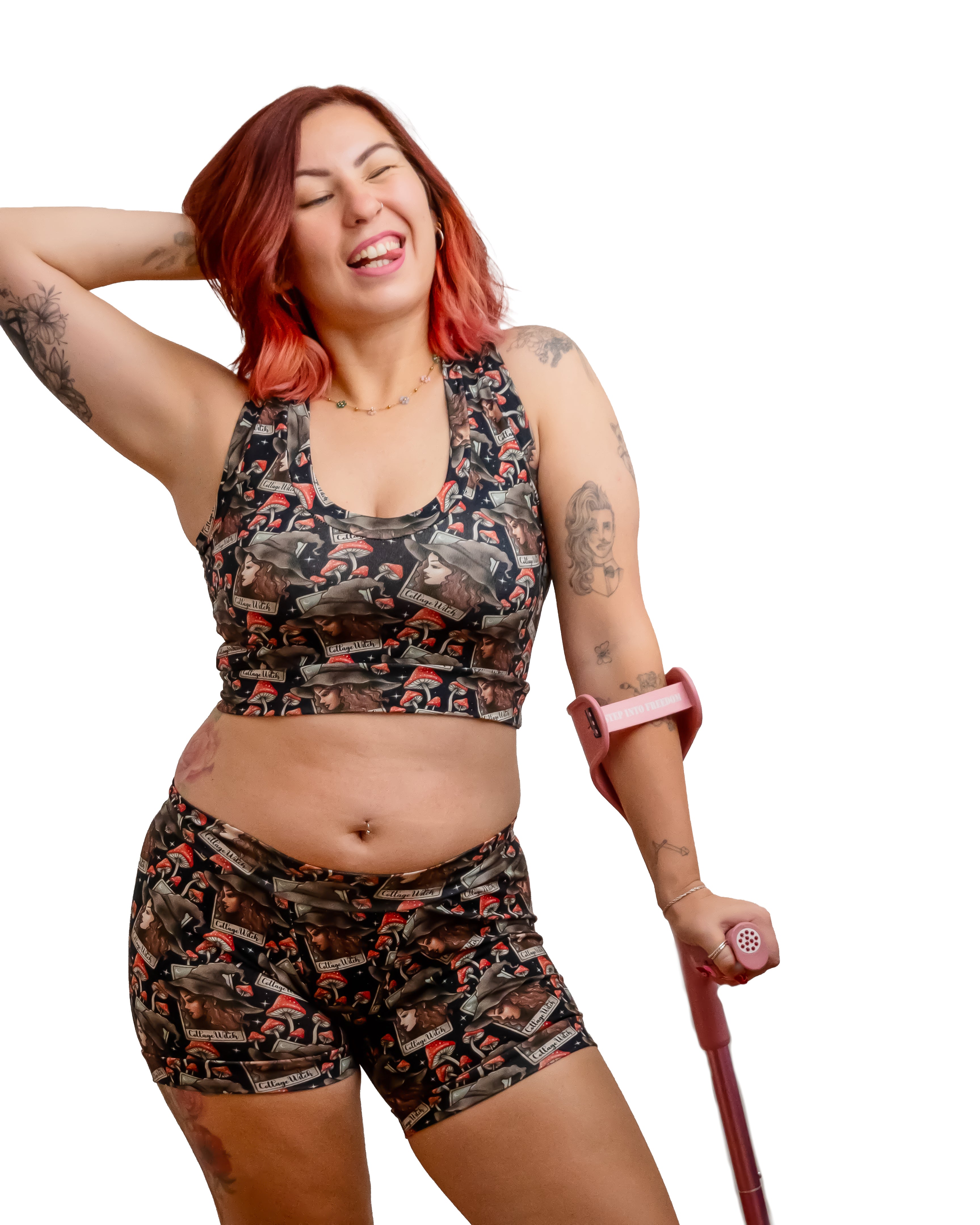 Cottage Witch | Gothic Print | Organic Cotton Comfort Boxers | XS-6XL